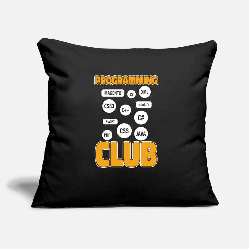 Developer Coder Programmer Association Sofa pillowcase 17,3'' x 17,3'' (45 x 45 cm)