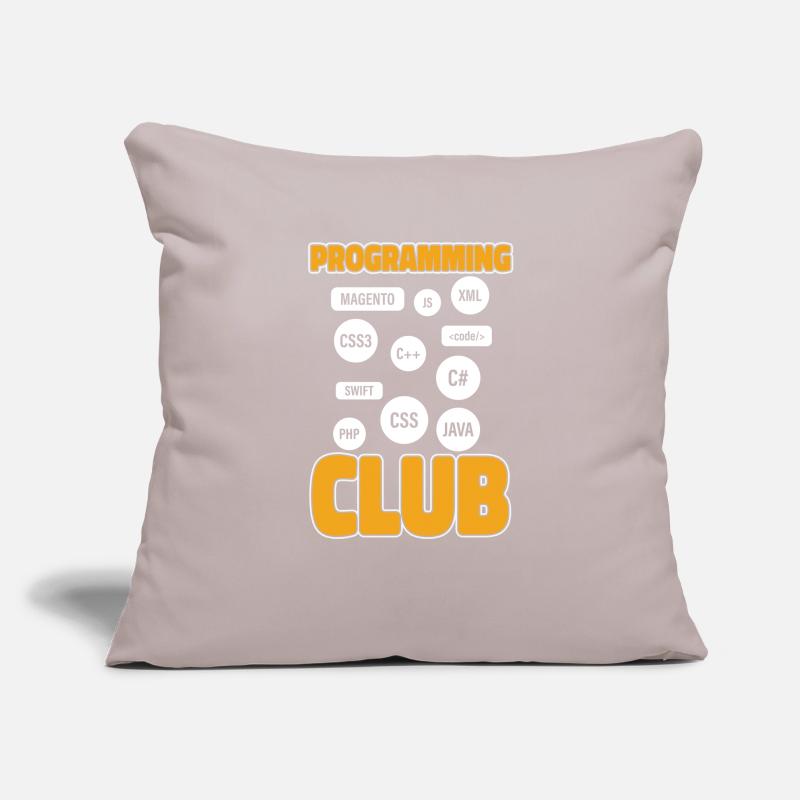 Developer Coder Programmer Association Sofa pillowcase 17,3'' x 17,3'' (45 x 45 cm)