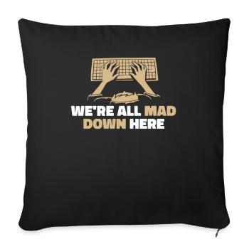 Développeur Coder Programmeur Drôle - Housse de coussin décorative 45 x 45 cm - noir - Devant
