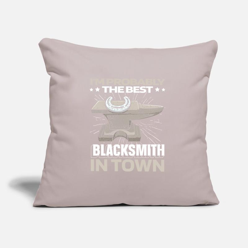 Blacksmith Metal Worker Anvil Sofa pillowcase 17,3'' x 17,3'' (45 x 45 cm)