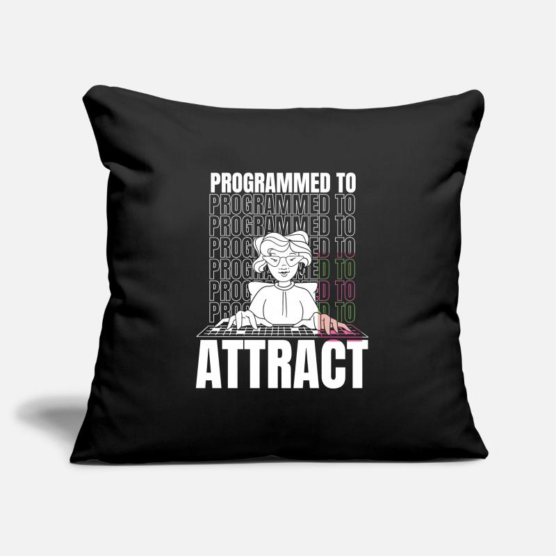 Developer Coder Programmer Funny Sofa pillowcase 17,3'' x 17,3'' (45 x 45 cm)