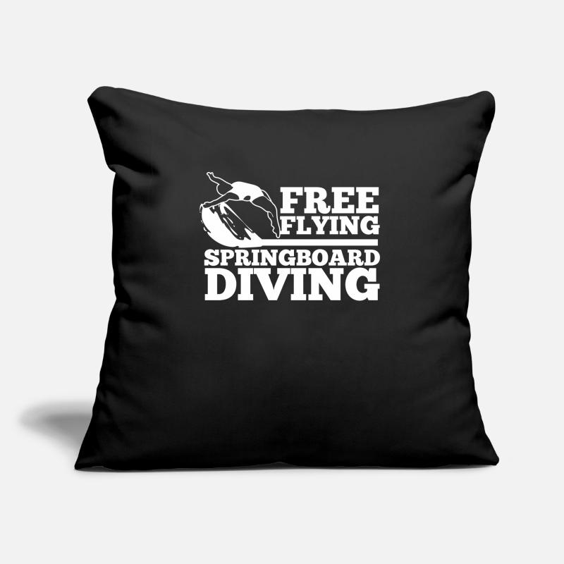 Diving Diving Flying Sofa pillowcase 17,3'' x 17,3'' (45 x 45 cm)