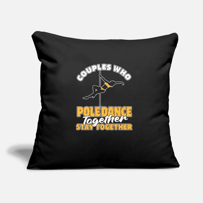 Pole Dancing Couple Sofa pillowcase 17,3'' x 17,3'' (45 x 45 cm)