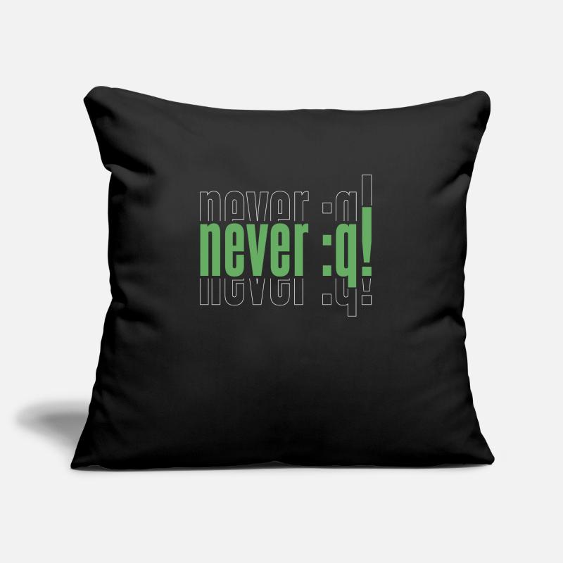 Développeur Coder Programmeur Drôle Housse de coussin décorative 45 x 45 cm