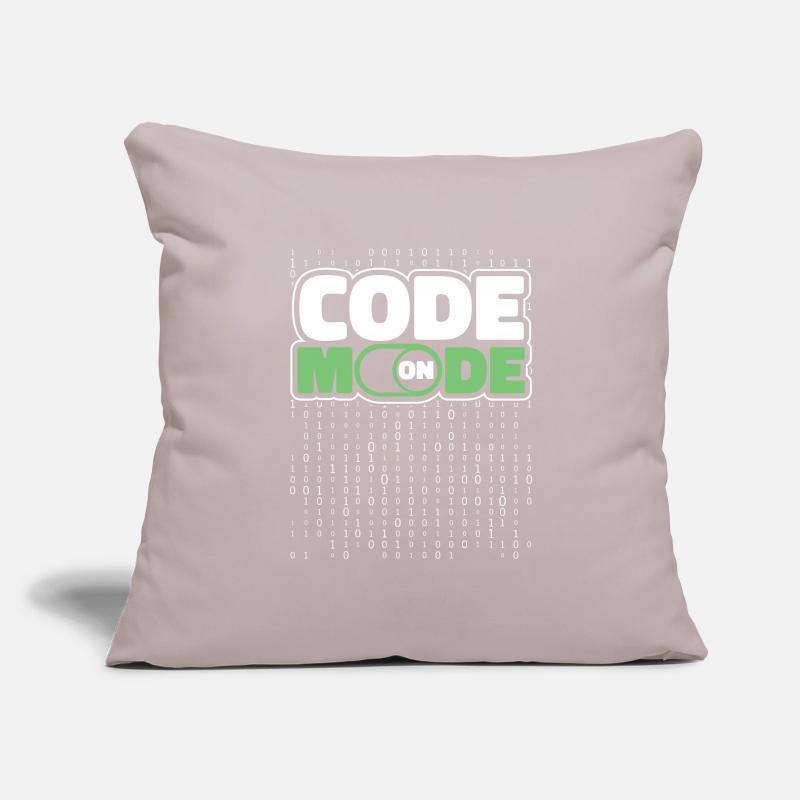 Développeur Coder Programmeur Mode Housse de coussin décorative 45 x 45 cm