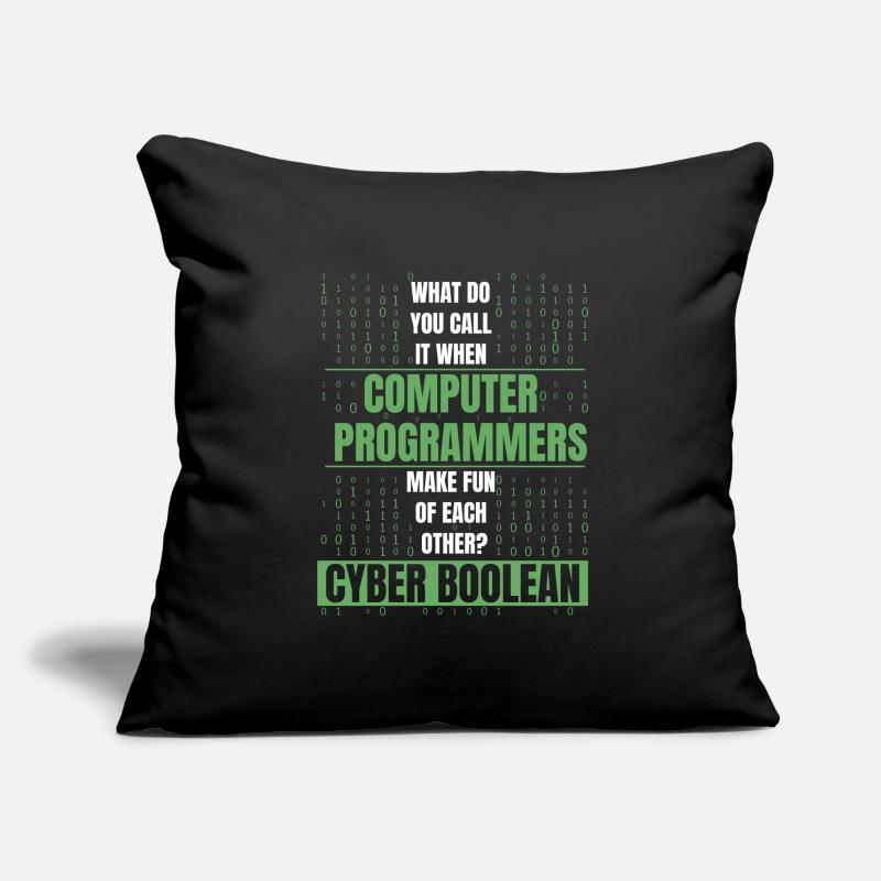 Developer Coder Programmer Funny Sofa pillowcase 17,3'' x 17,3'' (45 x 45 cm)