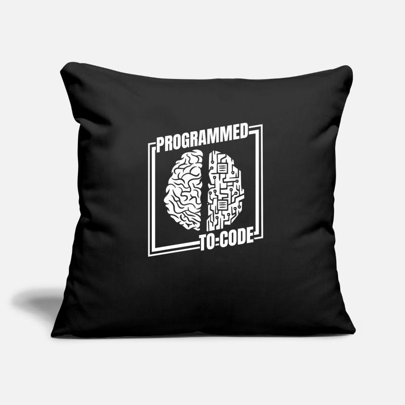 Developer Coder Programmer Funny Sofa pillowcase 17,3'' x 17,3'' (45 x 45 cm)