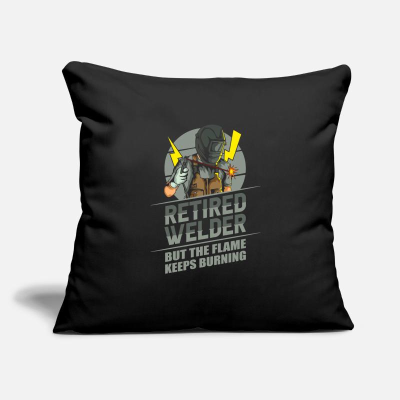 Welder Locksmith Flame Sofa pillowcase 17,3'' x 17,3'' (45 x 45 cm)