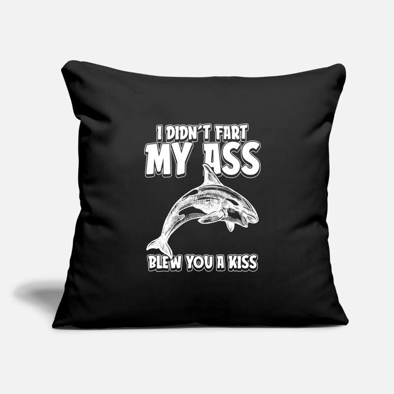 Orca Whale Killer Whale Killer Whale Sofa pillowcase 17,3'' x 17,3'' (45 x 45 cm)