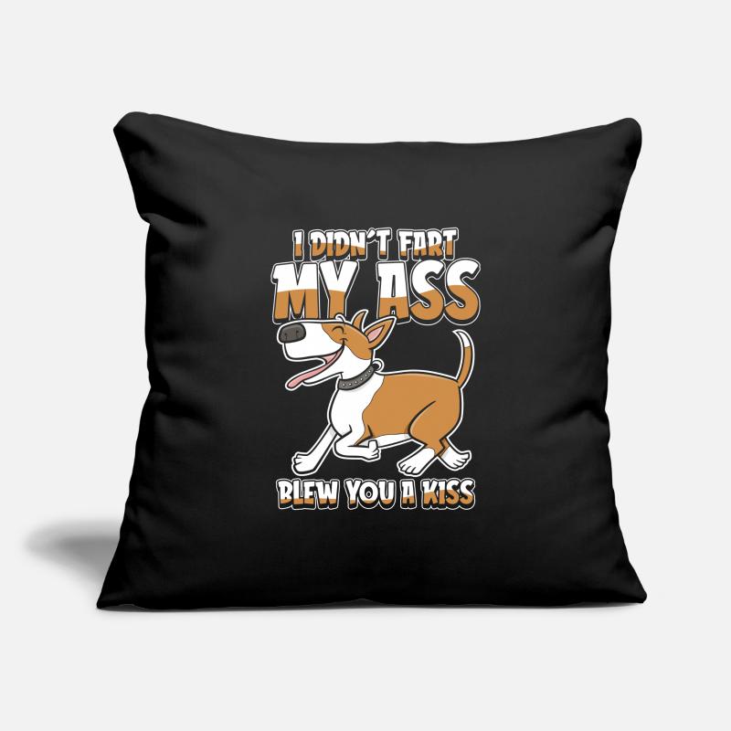 Bull Terrier Sofa pillowcase 17,3'' x 17,3'' (45 x 45 cm)