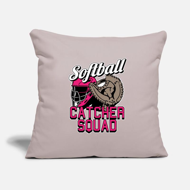 Softball Squad Sofa pillowcase 17,3'' x 17,3'' (45 x 45 cm)
