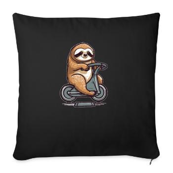 Indoor Cycling - Sofa pillowcase 17,3'' x 17,3'' (45 x 45 cm) - black - Front
