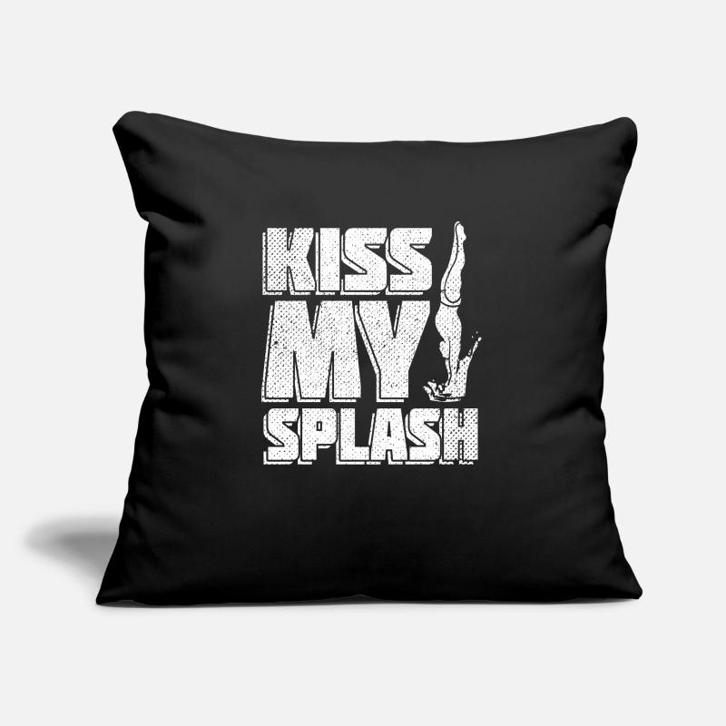 Plongée Plongée Plongée Pulvérisation Housse de coussin décorative 45 x 45 cm