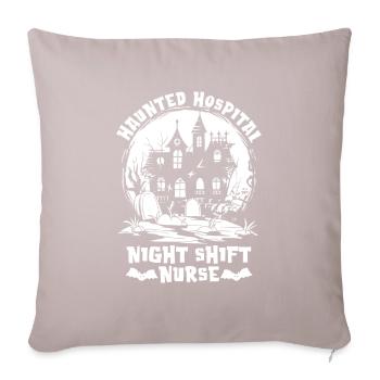 Nurse Night Shift - Sofa pillowcase 17,3'' x 17,3'' (45 x 45 cm) - light taupe - Front