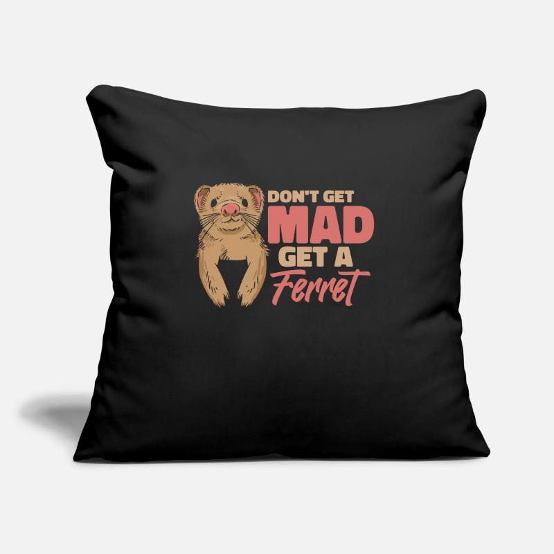 Ferret Polecat Cute Sofa pillowcase 17,3'' x 17,3'' (45 x 45 cm)