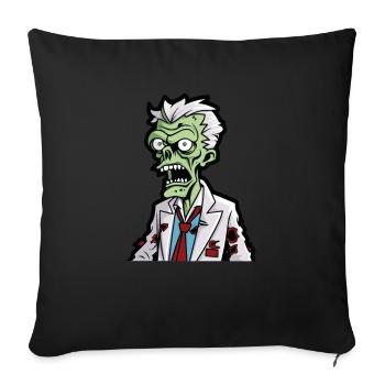 Zombie Halloween - Sofa pillowcase 17,3'' x 17,3'' (45 x 45 cm) - black - Front