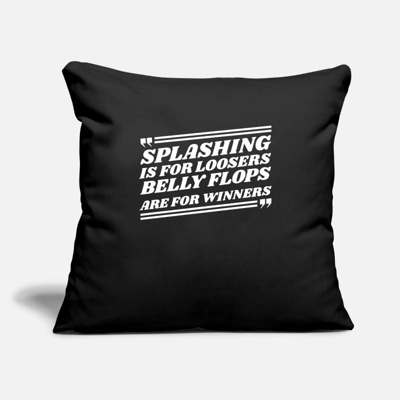 Diving Diving Spraying Sofa pillowcase 17,3'' x 17,3'' (45 x 45 cm)