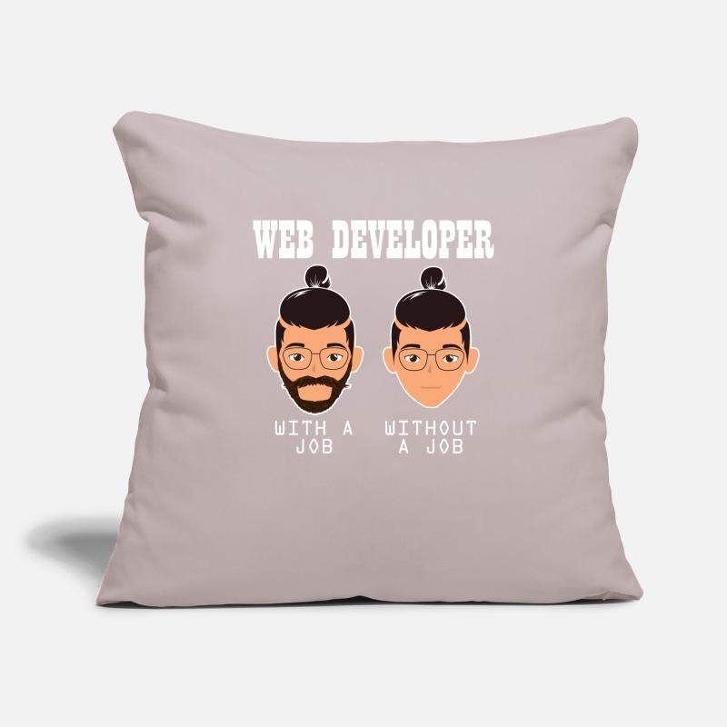 Web Entwickler Webdeveloper Witzig Sofakissenbezug 45 x 45 cm