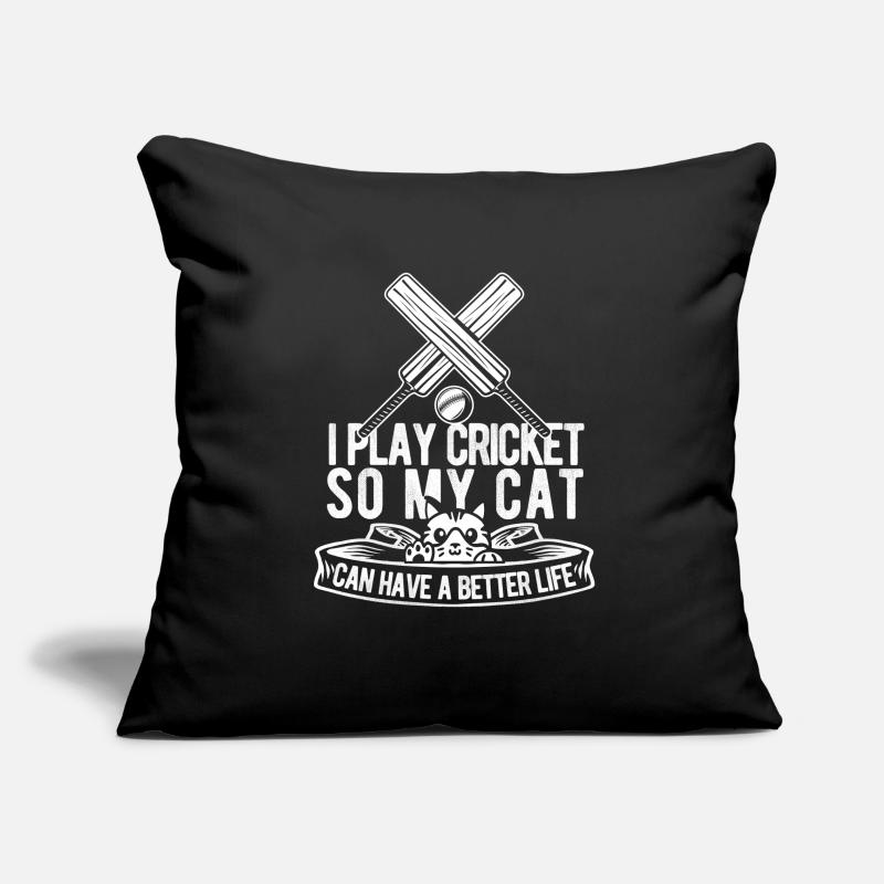 Grillon Housse de coussin décorative 45 x 45 cm