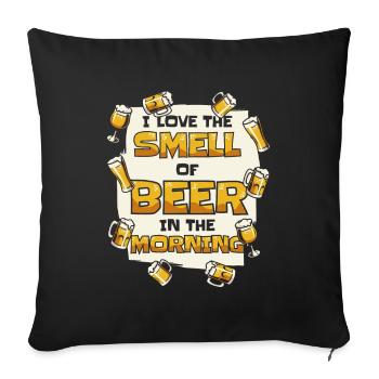 Craft Beer Bier Craftbier Humor - Sofa pillowcase 17,3'' x 17,3'' (45 x 45 cm) - black - Front