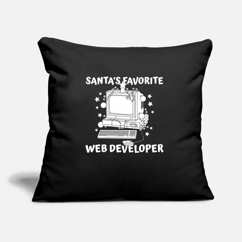 Web Developer Web Developer Sofa pillowcase 17,3'' x 17,3'' (45 x 45 cm)