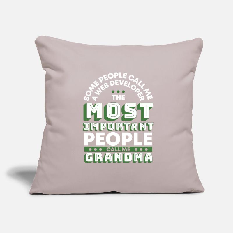 Web Developer Web Developer Granny Sofa pillowcase 17,3'' x 17,3'' (45 x 45 cm)