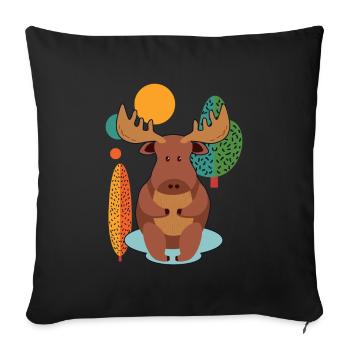 Orignal mignon - Housse de coussin décorative 45 x 45 cm - noir - Devant