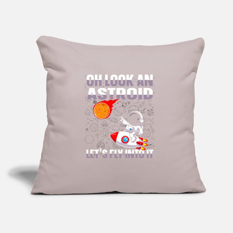 Space Space Astroid Astroid Redirection Sofa pillowcase 17,3'' x 17,3'' (45 x 45 cm)