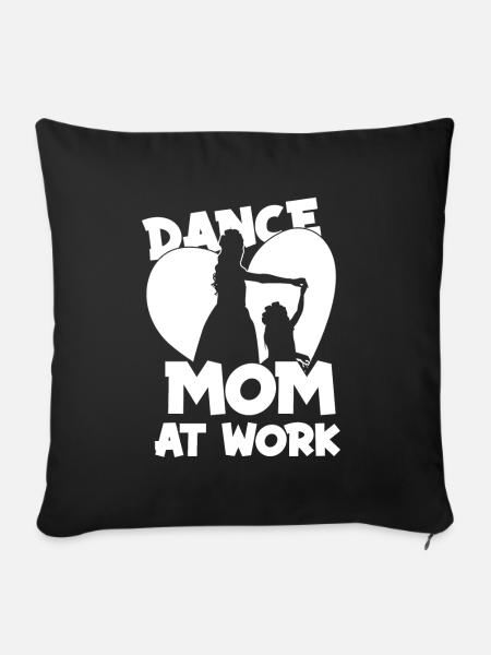 Mom Mutter Mutter Tanz Mutter - Sofakissenbezug 45 x 45 cm - Schwarz