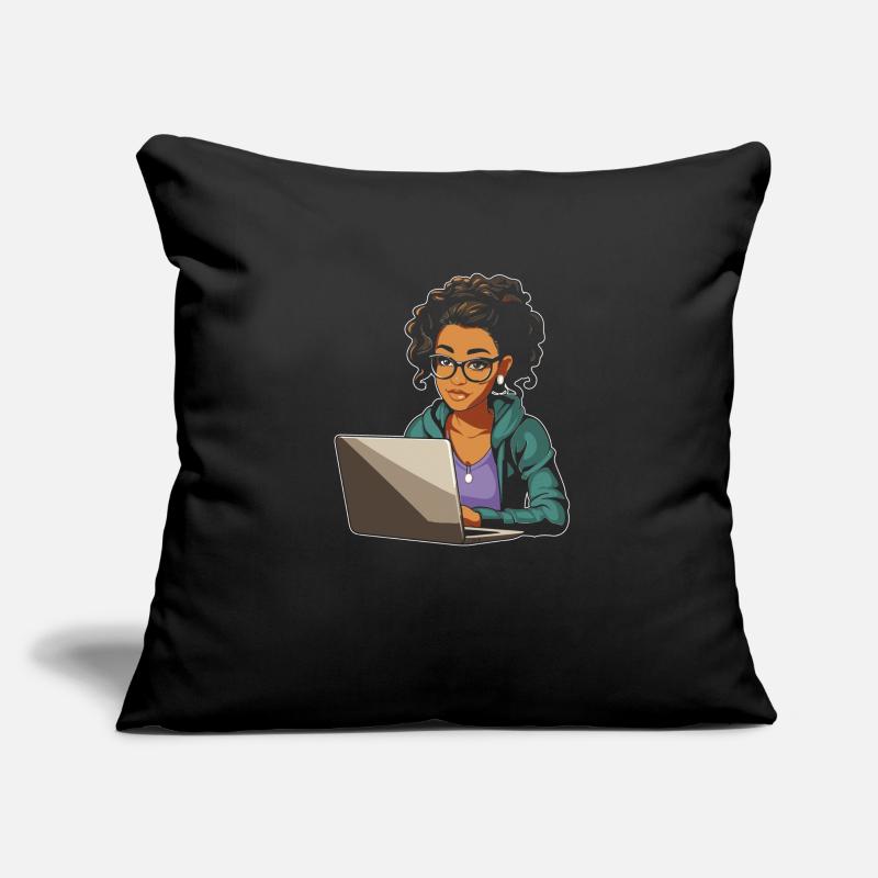 Data Science Data Analyst Sofa pillowcase 17,3'' x 17,3'' (45 x 45 cm)