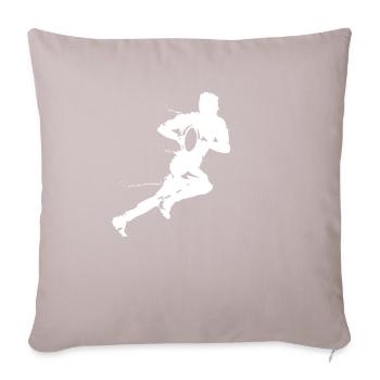 Rugby Sports - Sofa pillowcase 17,3'' x 17,3'' (45 x 45 cm) - light taupe - Front