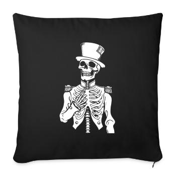 Train de ventilateurs Spielmannszug - Housse de coussin décorative 45 x 45 cm - noir - Devant