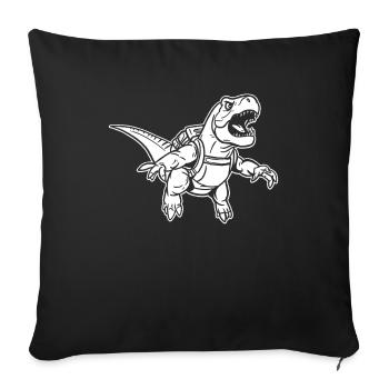Indoor Skydiving - Sofa pillowcase 17,3'' x 17,3'' (45 x 45 cm) - black - Front