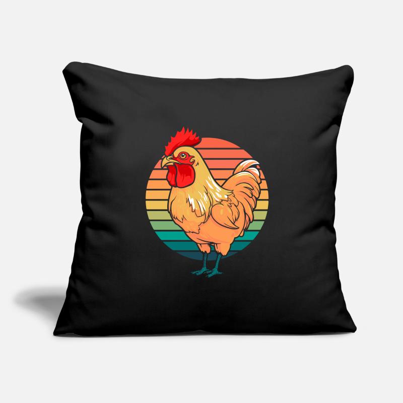Chicken Hen Sofa pillowcase 17,3'' x 17,3'' (45 x 45 cm)