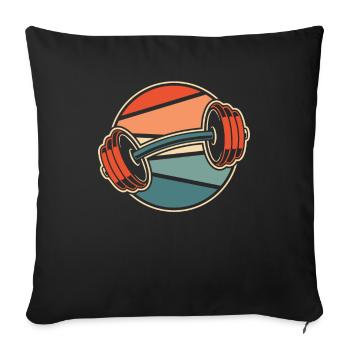 Aptitude - Housse de coussin décorative 45 x 45 cm - noir - Devant