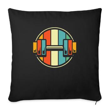 Aptitude - Housse de coussin décorative 45 x 45 cm - noir - Devant