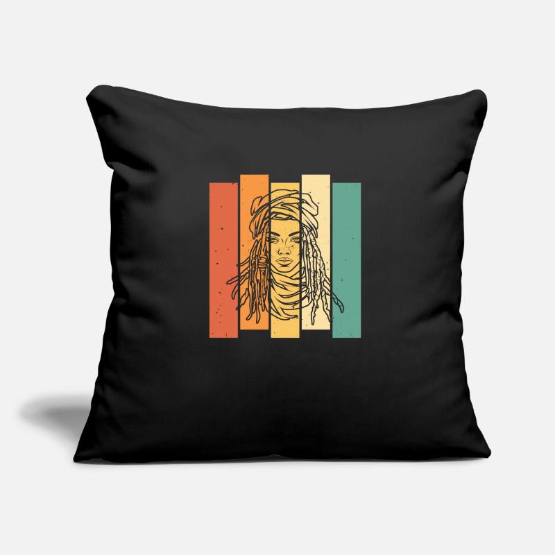 Rasta Haare Dreadlocks Dreads Sofakissenbezug 45 x 45 cm