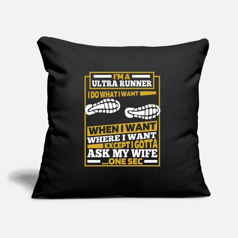 Ultramarathon Sofa pillowcase 17,3'' x 17,3'' (45 x 45 cm)