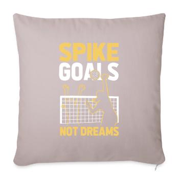 Volleyball Volleyball Player Score - Sofa pillowcase 17,3'' x 17,3'' (45 x 45 cm) - light taupe - Front