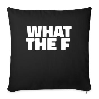 Photographer Photography Camera - Sofa pillowcase 17,3'' x 17,3'' (45 x 45 cm) - black - Front