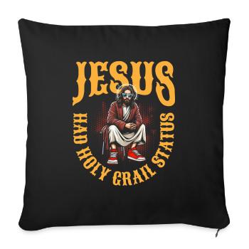 Baskets Christian - Housse de coussin décorative 45 x 45 cm - noir - Devant