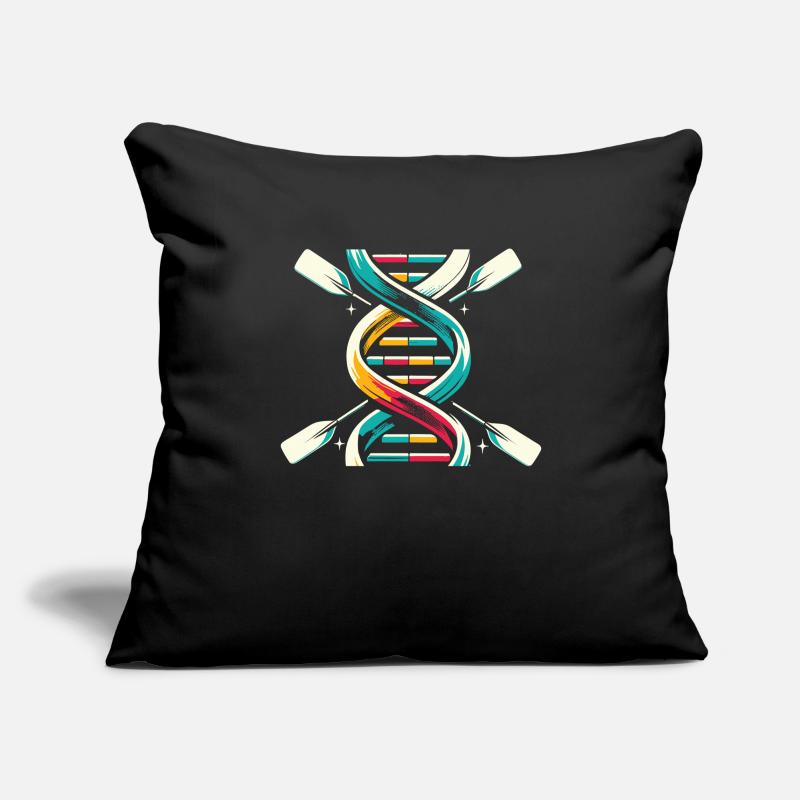 Aviron rameur C’est dans mon ADN Housse de coussin décorative 45 x 45 cm