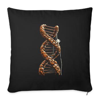 L’escalade est dans mon ADN - Housse de coussin décorative 45 x 45 cm - noir - Devant