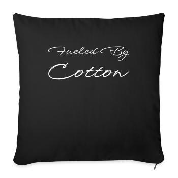 Sewing Sewing Machine - Sofa pillowcase 17,3'' x 17,3'' (45 x 45 cm) - black - Front