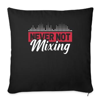 Sound Engineer Sound Engineer - Sofa pillowcase 17,3'' x 17,3'' (45 x 45 cm) - black - Front