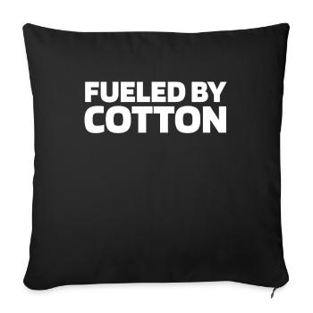 Sewing Sewing Machine - Sofa pillowcase 17,3'' x 17,3'' (45 x 45 cm) - black - Front