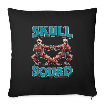 Kung Fu - Sofa pillowcase 17,3'' x 17,3'' (45 x 45 cm) - black - Front