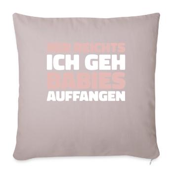 Motorcycle Mechanic - Sofa pillowcase 17,3'' x 17,3'' (45 x 45 cm) - light taupe - Front