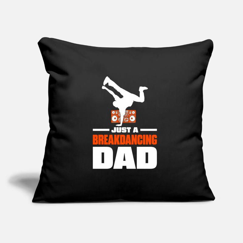 Breakdance Breakdancer Père de breakdance Housse de coussin décorative 45 x 45 cm