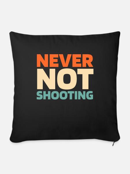 Airsoft - Sofakissenbezug 45 x 45 cm - Schwarz